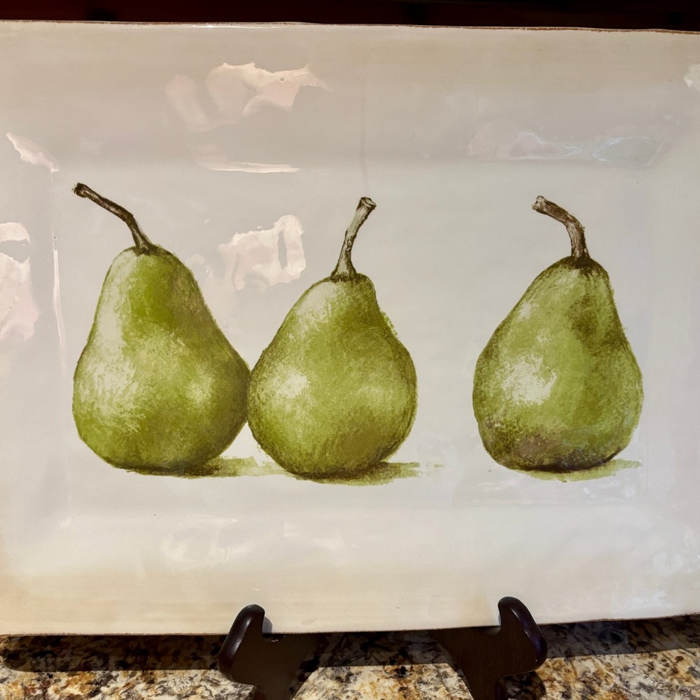Rae Dunn/ Magenta Exclusive Ceramic Tray